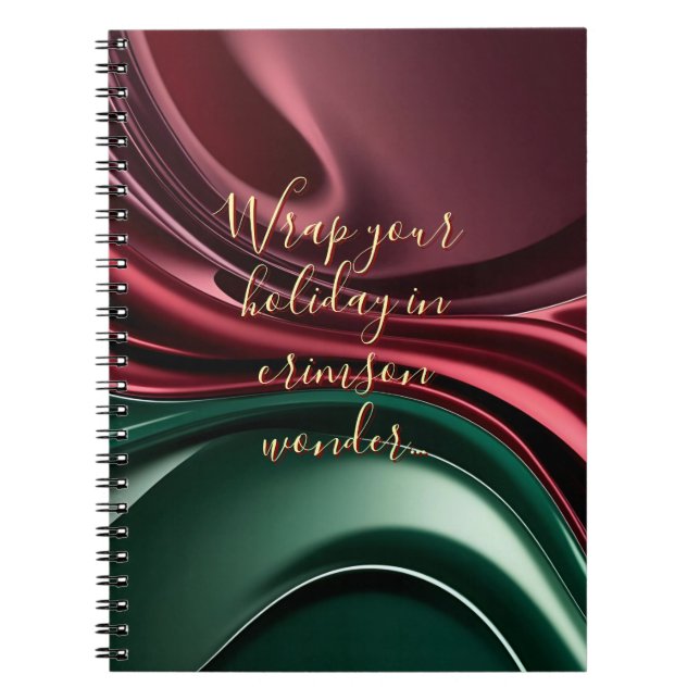 Classic notebook in stylish graphic (Front)