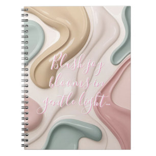Classic notebook in stylish graphic
