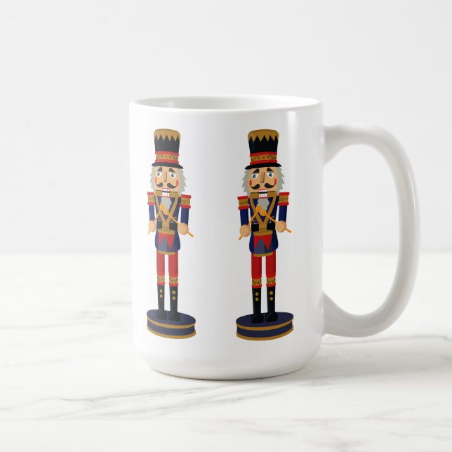 Classic Nutcracker Drummers Coffee Mug (Right)