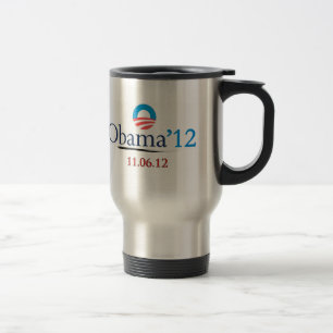 Classic Obama 2012 Travel Mug