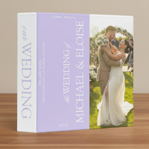 Classic Old Money Wedding Keepsake Photo Album Binder