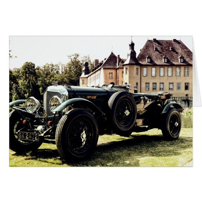 Classic Old Time Car (Front Horizontal)