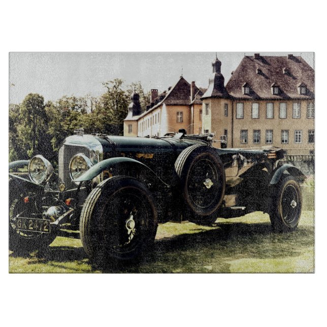 Classic Old Time Car Cutting Board (Front)