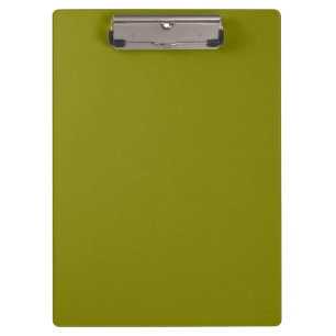 Classic Olive Green  Clipboard