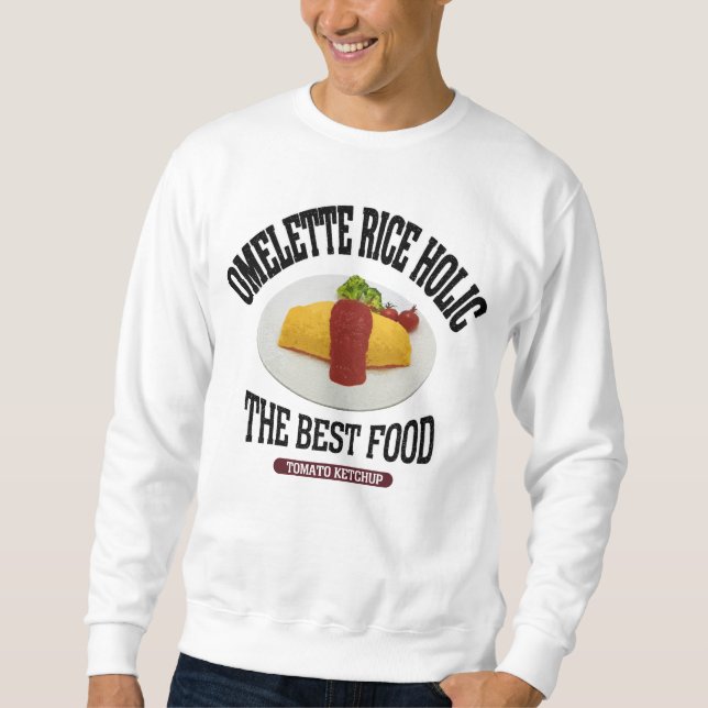 Classic omelet (vintage style) sweatshirt (Front)