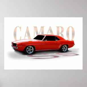 classic  orange poster