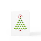 Classic Original Mini Xmas tree car Card