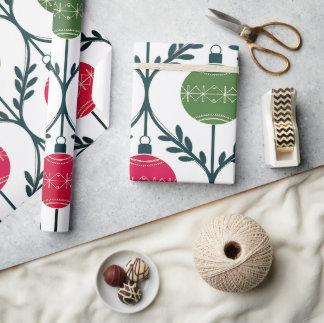 Classic ornament  wrapping paper