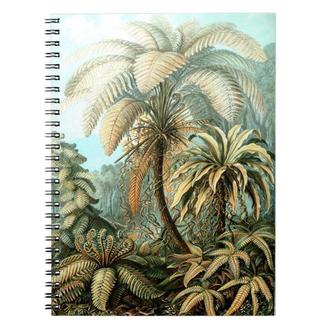Classic Painting of Jungle Notebook (Front)