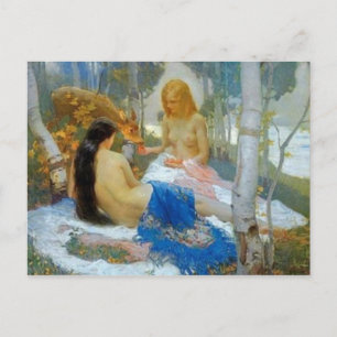 Classic Painting Postcard