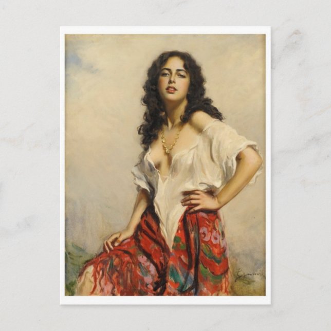 Classic Painting Postcard (Front)