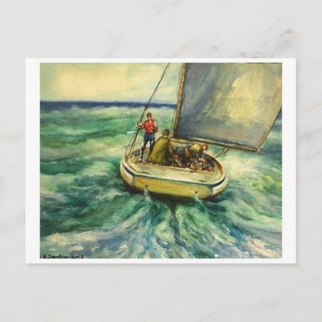 Classic Painting Postcard (Front)