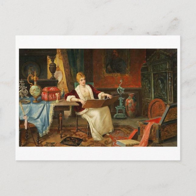 Classic Painting Postcard (Front)