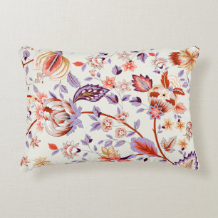 Classic paisley and fine lace pattern, Persian pat Accent Pillow