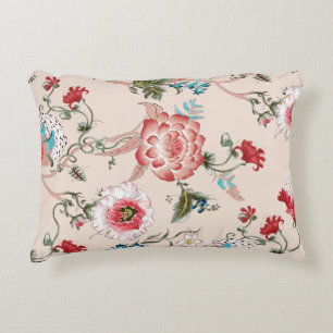 Classic paisley and fine lace pattern, Persian pat Accent Pillow