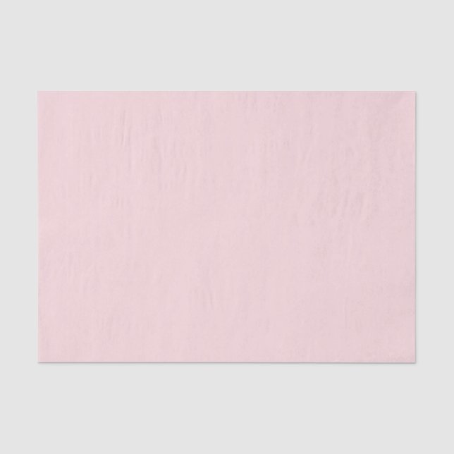 Classic Pale Pink Tissue Paper for Gift Wrapping (Front)