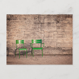 Classic Paris Park Chairs Photo Postcard