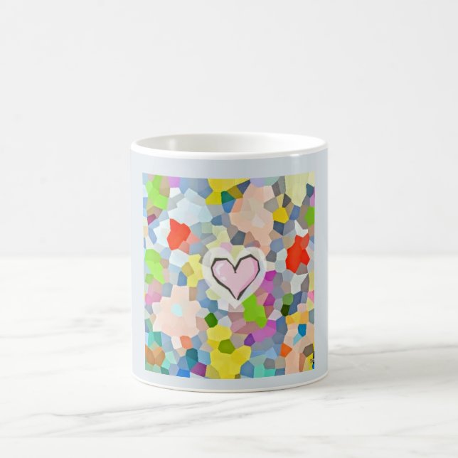 Classic Pastel print mug (Center)