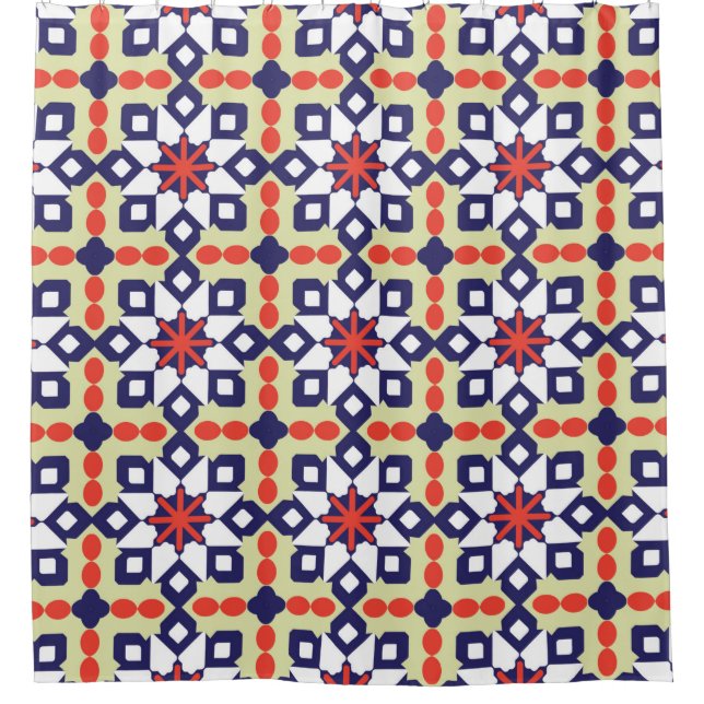 Classic Pattern Ornament,Seamless Geometric Patter (Front)