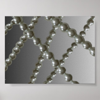 Classic Pearls Poster