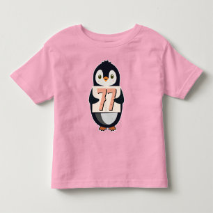 Classic Penguin Jersey Tee - Custom Number