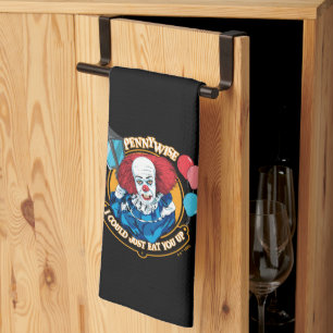 Classic Pennywise - I Could Just Eat You Up Kitchen Towel