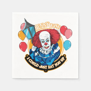 Classic Pennywise - I Could Just Eat You Up Napkin