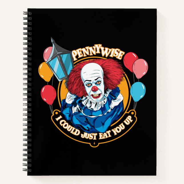 Classic Pennywise - I Could Just Eat You Up Notebook (Front)