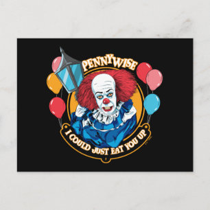 Classic Pennywise - I Could Just Eat You Up Postcard