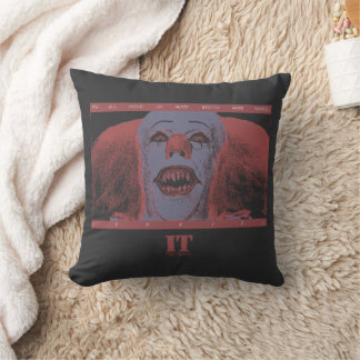 Classic Pennywise - Much Better When You're Afraid Throw Pillow