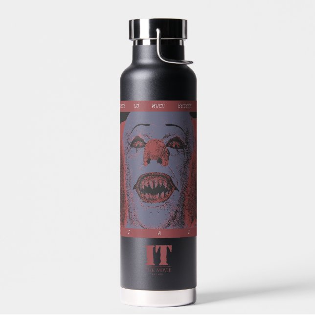 Classic Pennywise - Much Better When You're Afraid Water Bottle (Left)
