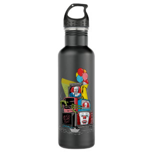 Classic Pennywise TV Stack - You'll Float Too 710 Ml Water Bottle