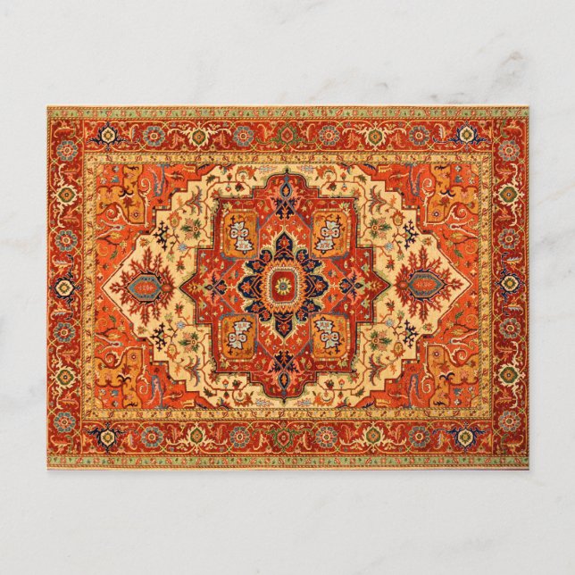 CLASSIC PERSIAN RUG POSTCARD (Front)