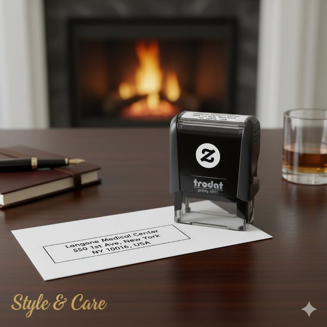 Classic Personalized Address Stamp for Envelopes (Classic Personalized Address Stamp for Envelopes)