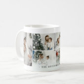 Classic Personalized Family Photo Collage | Custom Coffee Mug (Front Left)