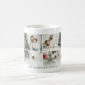 Classic Personalized Family Photo Collage | Custom Coffee Mug (Center)