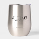 Classic Personalized Groomsman Name<br><div class="desc">Classic Personalized Groomsman Gifts
featuring personalized groomsman's name,  title and wedding date in classic serif font style.

Also perfect for Best Man,  Father of the Bride and more.</div>