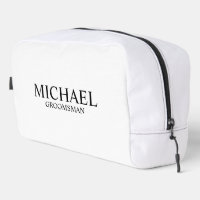 Classic Personalized Groomsman Name