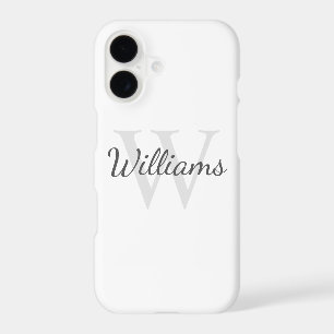 Classic Personalized Monogram and Name
