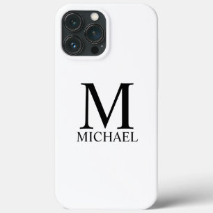 Classic Personalized Monogram and Name Case-Mate i iPhone 13 Pro Max Case