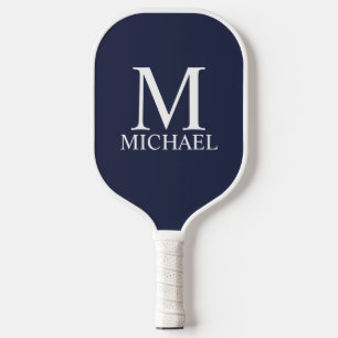 Classic Personalized Monogram and Name Pickleball Paddle