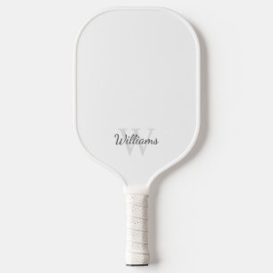 Classic Personalized Monogram and Name Pickleball  Paddle