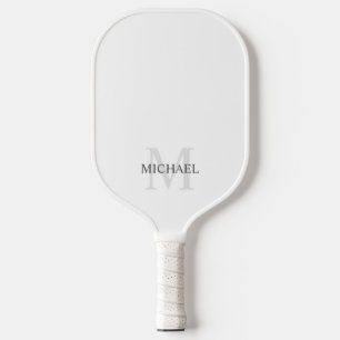 Classic Personalized Monogram and Name Pickleball  Paddle