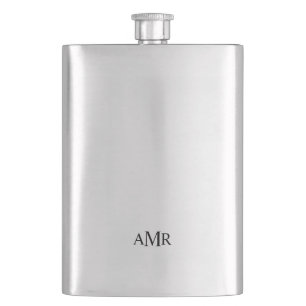Classic Personalized Monogram Hip Flask