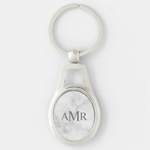 Classic Personalized Monogram Keychain