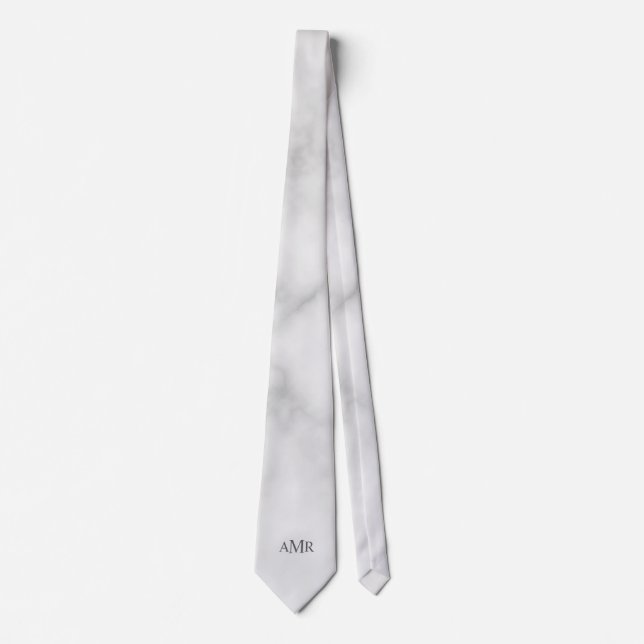 Classic Personalized Monogram Tie (Front)