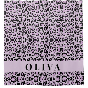 Classic Personalized Pink Leopard Print