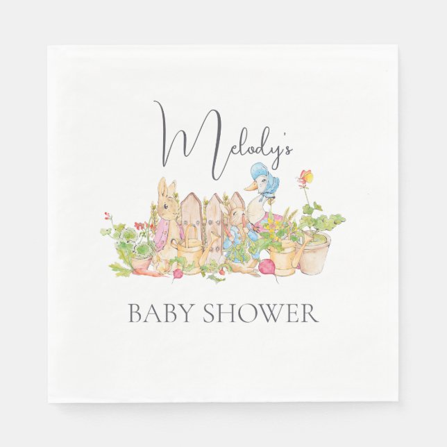 Classic Peter Rabbit Luncheon Napkins (Front)