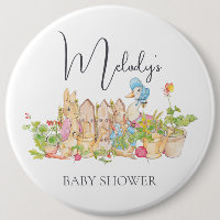 Classic Peter Rabbit Round Badge