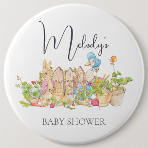 Classic Peter Rabbit Round Badge 6 Inch Round Button